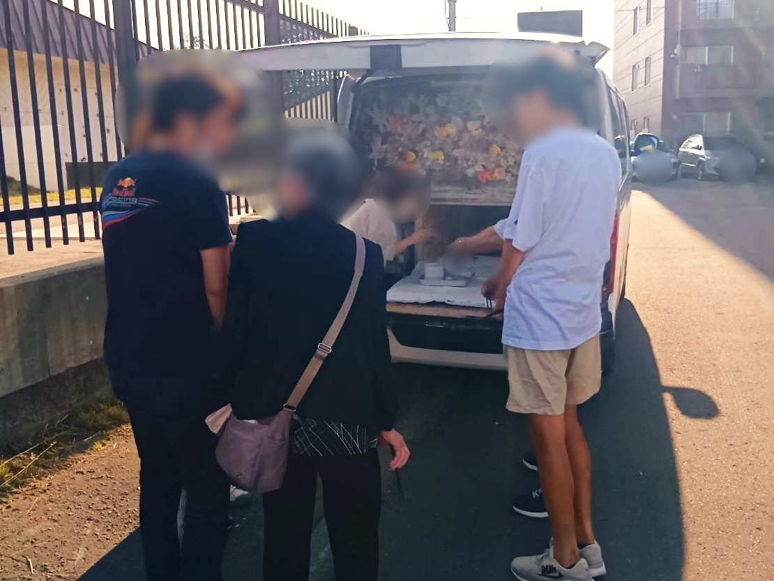 「札幌市で14歳のワンちゃんの旅立ちをお手伝いしました」写真