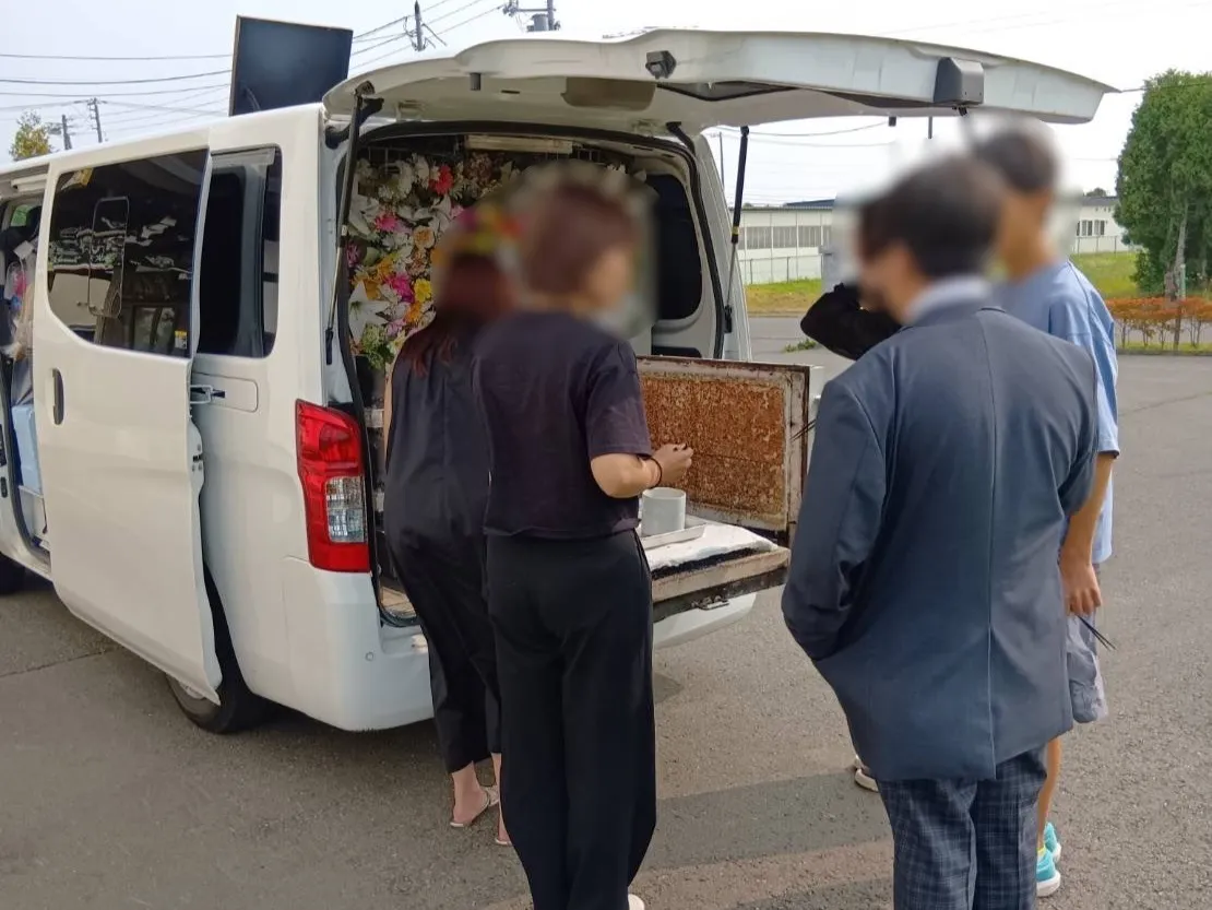 千歳市で16歳半で旅立たれたmix犬ちゃんをお見送りしました